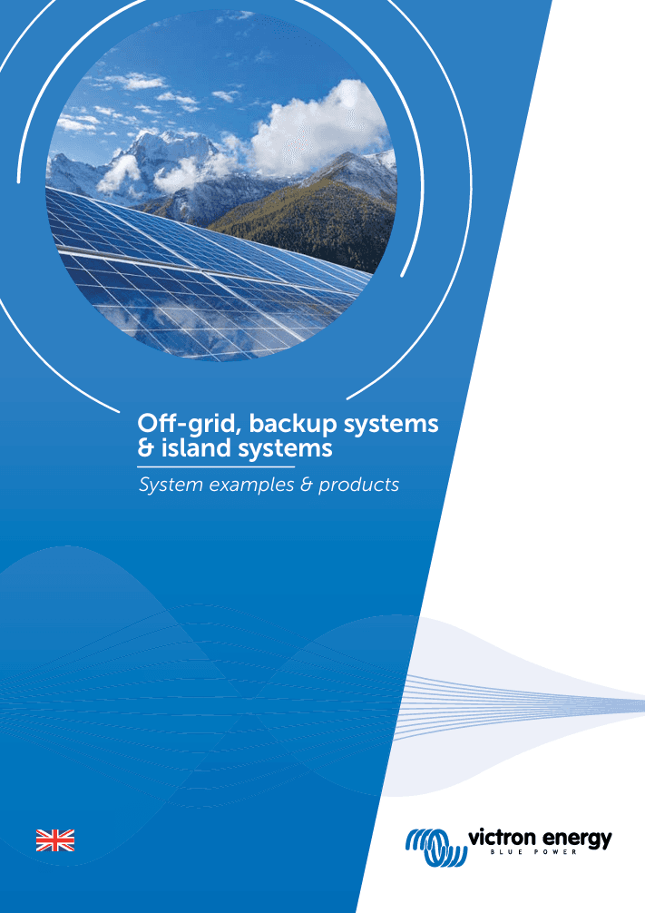 Off-Grid, Backup & Storage Systems system examples booklet
