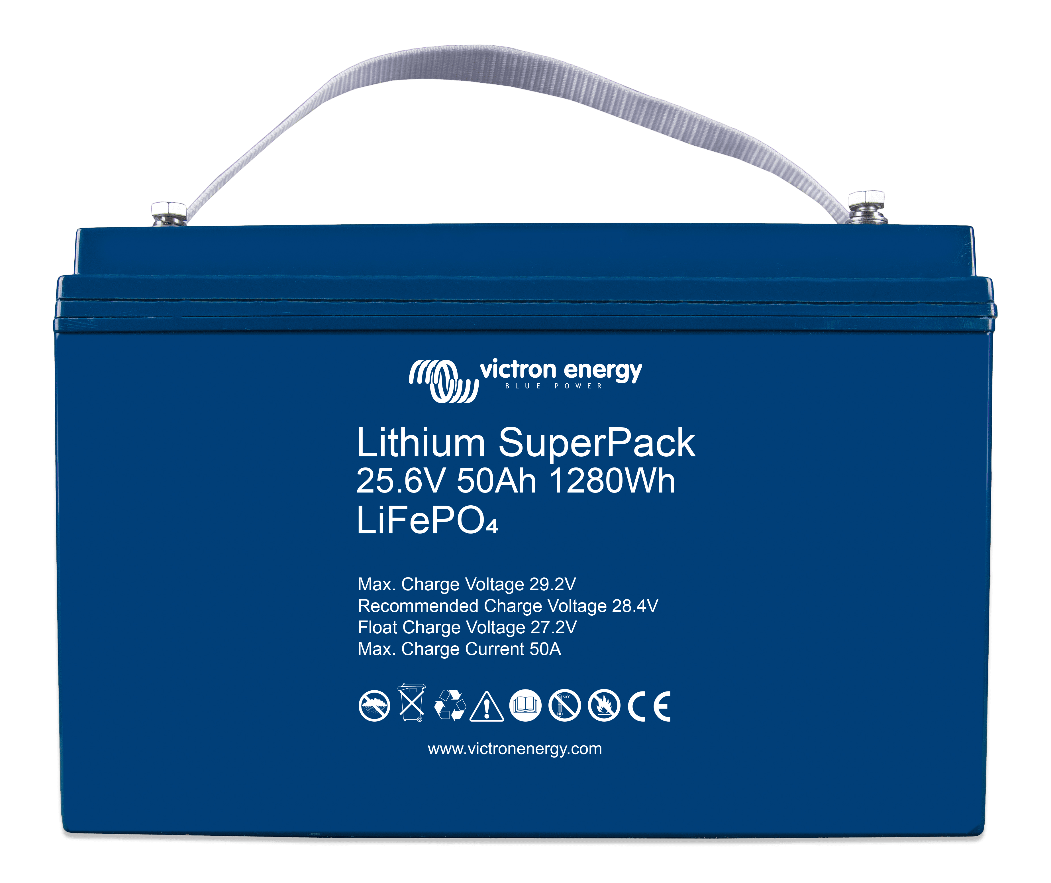 Lithium SuperPack 25.6V 50Ah 1280Wh (front) thumbnail