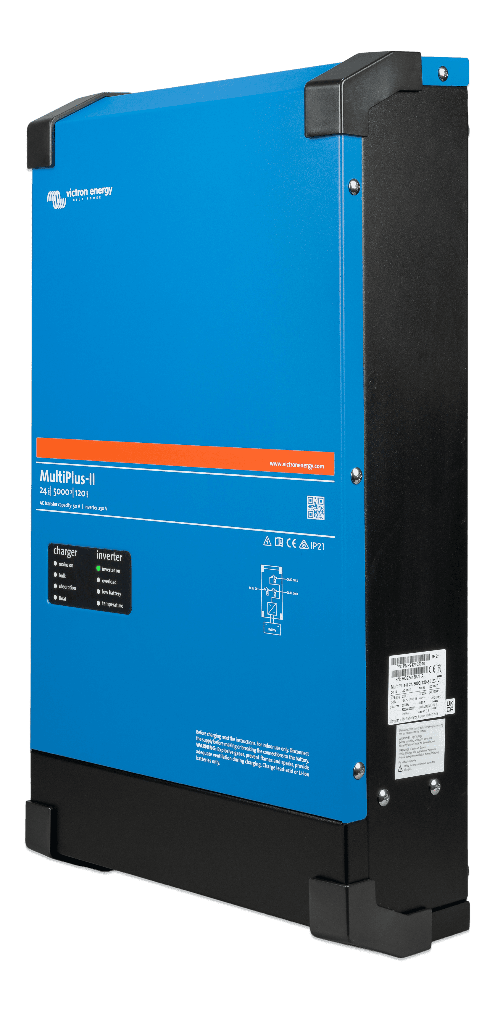 MultiPlus-II 24V 5kVA 120-50 230V (left) thumbnail