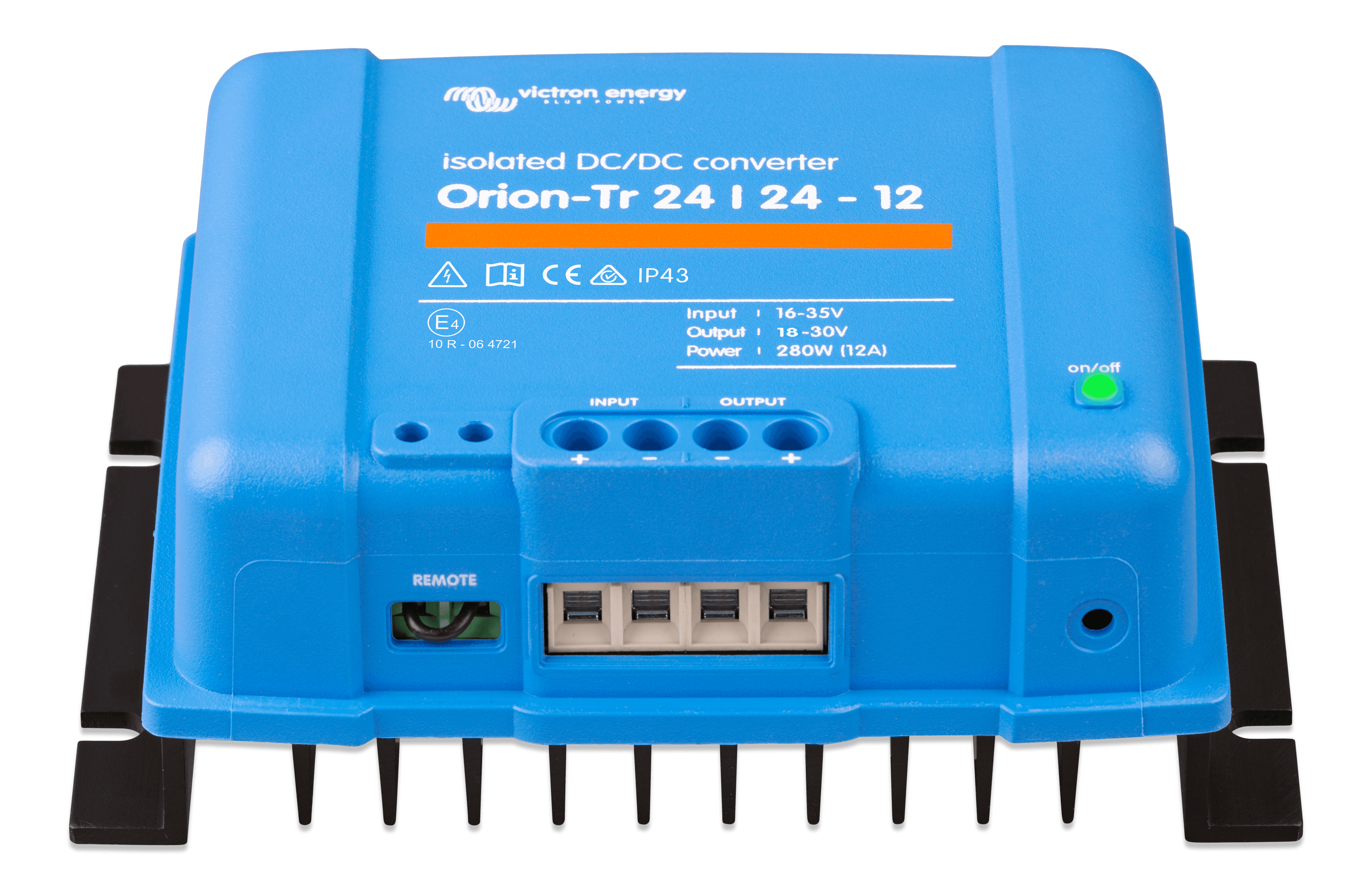 Orion-Tr 24/24-12A (280W) Isolated DC-DC converter (front2) thumbnail