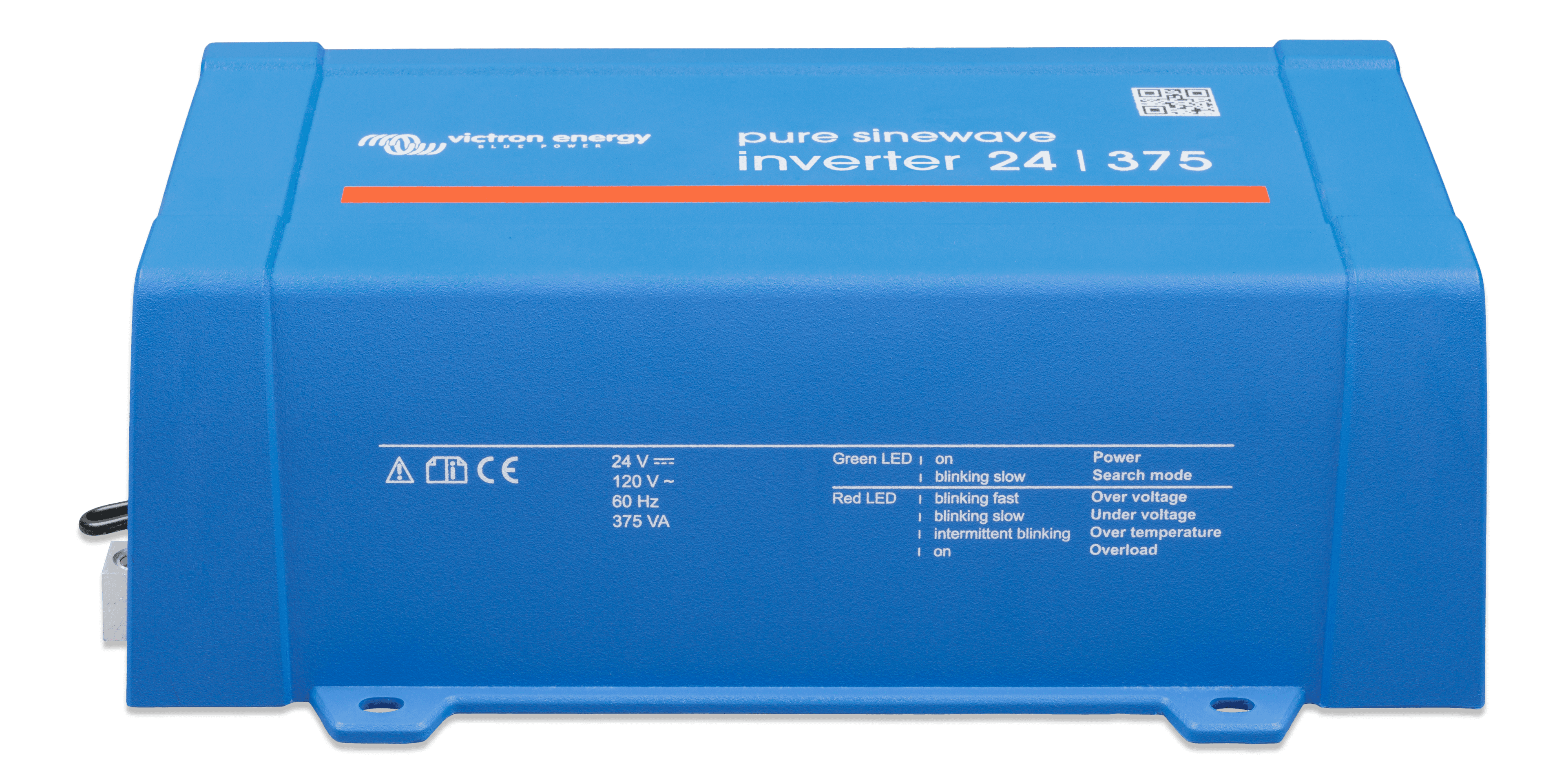 Inverter 24V 375VA 120V VE.Direct NEMA 5-15R (front) thumbnail