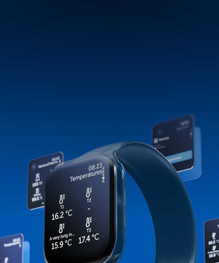 Monitor your system from your watch